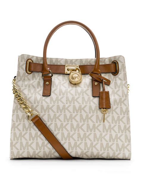 michael kors hamilton tote review|Michael Kors large satchel handbag.